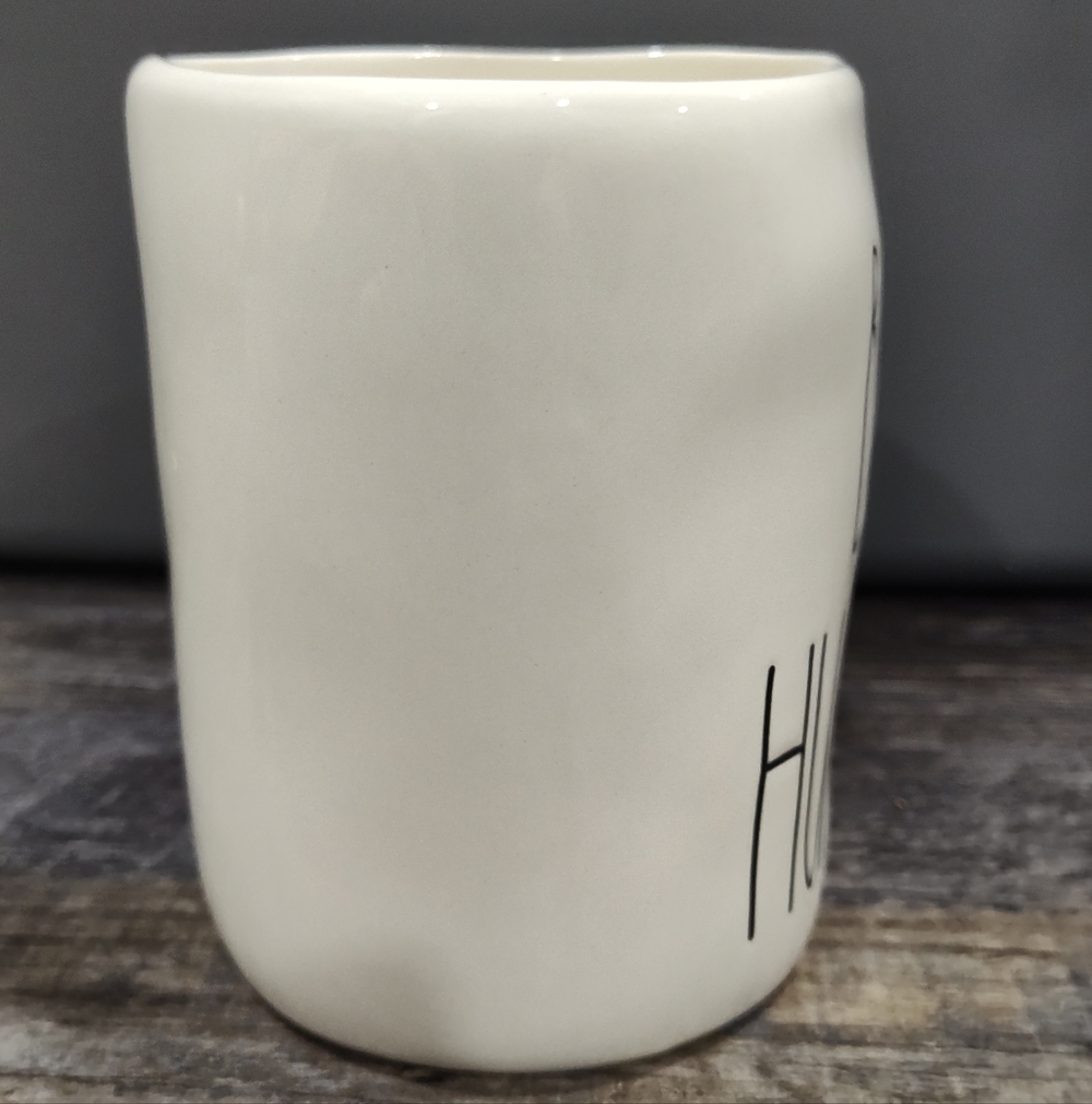 Rae Dunn "Bah, Humbug!" Ceramic Mug, Artisan Collection By Magenta, White/Black - Picture 4 of 6